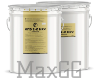 Двухкомпонентная смола Геккон ИПЭ 2 К HRV, 20+20 кг, Светло-желтый